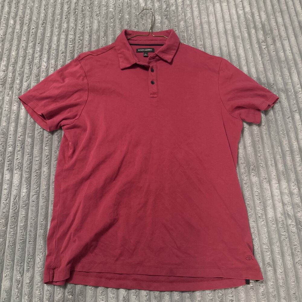 Banana Republic Men's Polo Shirt Size L
